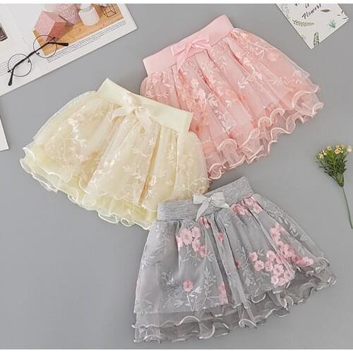 Gray pencil Summer Skirts For Girls