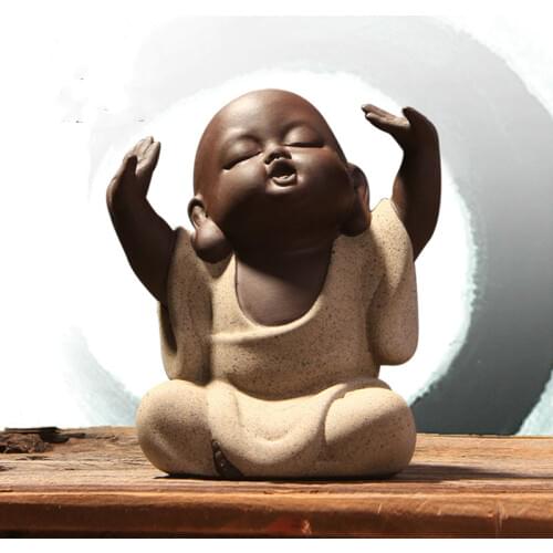 Monk figurines buddha statues for decoration buda statue home decor buddhism sculpture decoration budas decorativos figura budda