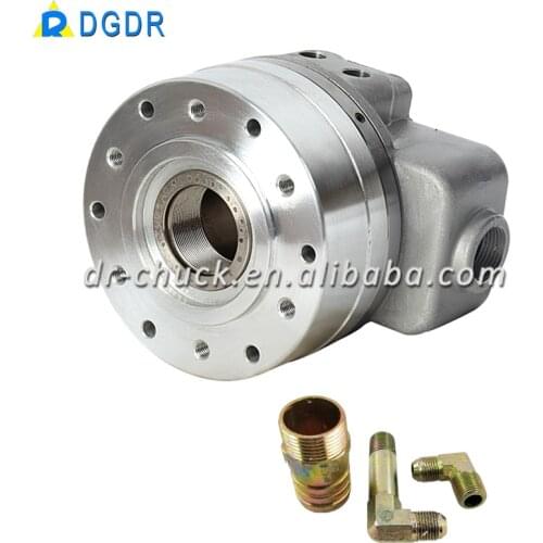Through hole oil cylinder for 3 jaws hydraulic chuck