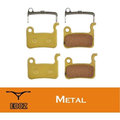 2 Pairs METAL Metallic bicycle DISC BRAKE PADS FOR for SHIMANO XTRM965, M966, M975, Saint M800, Deore XT M765, M775, M776