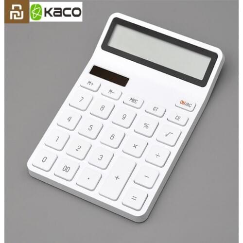 Oupin KACO LEMO Desktop Calculator Photoelectric Dual Dive 12 Number Display Automatic Shutdown For Office Finance Business