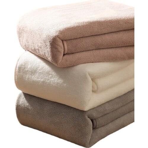 Pure Cotton Absorb Water Quickly Dry No Sheding Does Not Pilling Men Women Can Wear Super Large Bath Towel