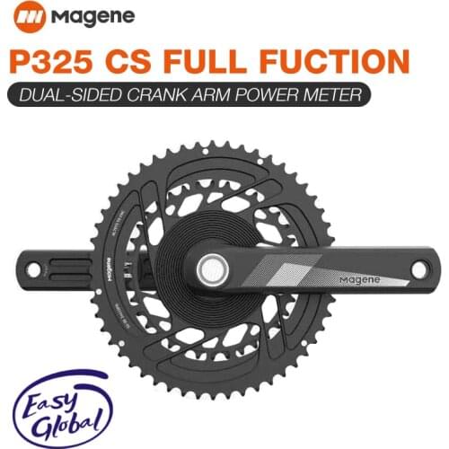NEWEST Magene P325 CS Dual-Sided Crank Arm Power Meter 50-34T 52-36T 53-39T Bike Power Meter Crank Left And Right Balance