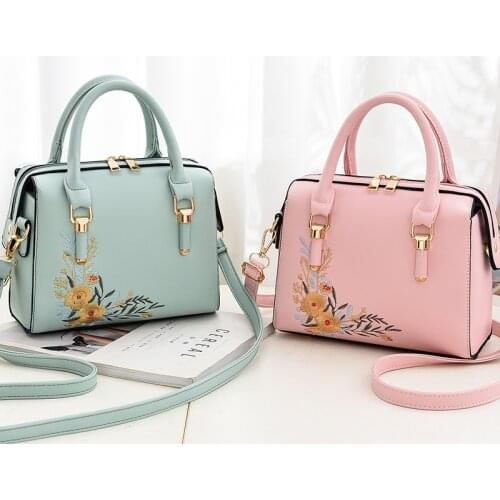 2020 Autumn New Hand Bags Ladies All-match Retro One-shoulder Diagonal Boston Pillow Bag Bags for Women 2020 Handbags