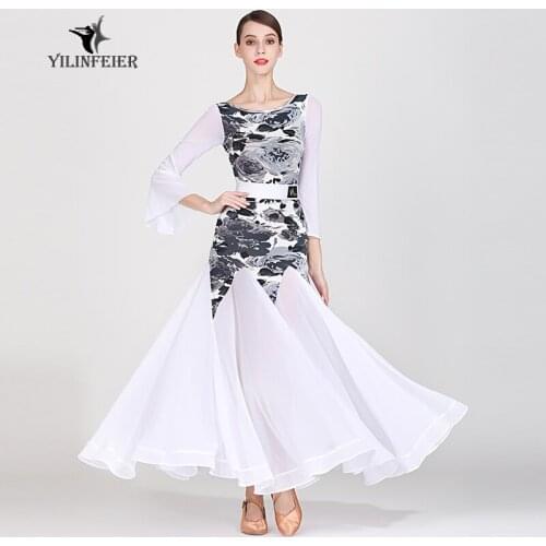 New ballroom dance competition dress dance ballroom waltz dresses standard dance dress women ballroom dress 1871