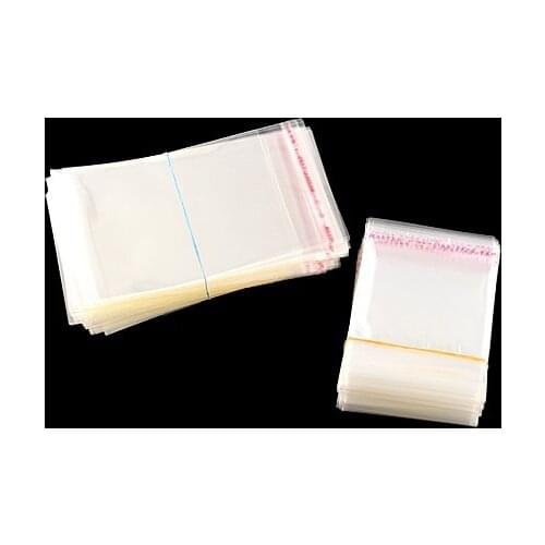 Wholesale 1000pcs Clear Resealable Cellophane/OPP/Poly Bags 5x7cm Self Adhesive Seal Charms Jewelry Packaging Bag Plastic Bags