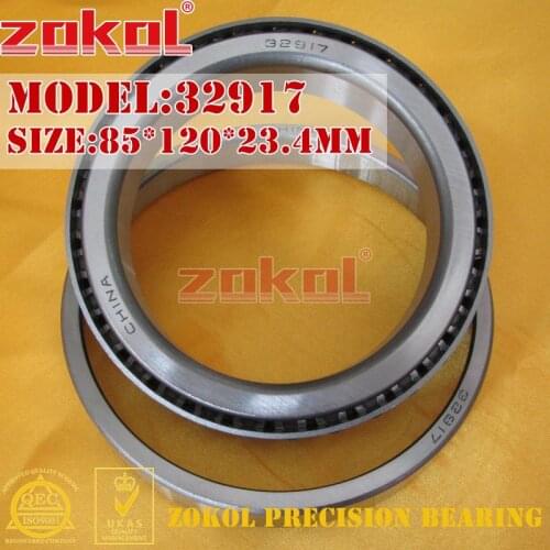 ZOKOL bearing 32917 2007917E Tapered Roller Bearing 85*120*23.4mm