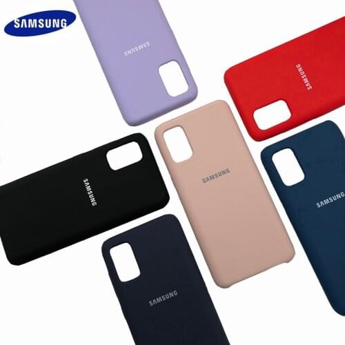 Samsung Galaxy A41Original Liquid Silicone Soft Protection Back Case Soft TPU Cover For Galaxy A41
