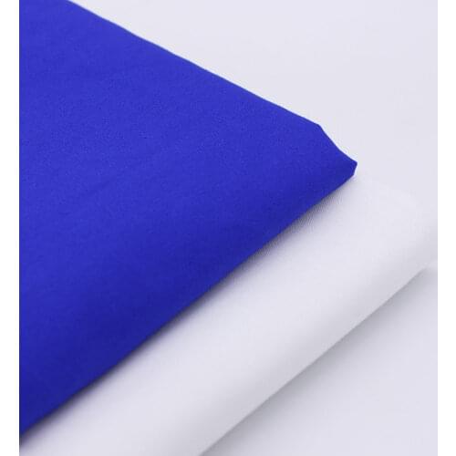 White Blue Fabric For Dress Sewing Textile Breathable cotton Solid Fabrics Diy Cloth tissu Home Textile Woven Telas tecidos