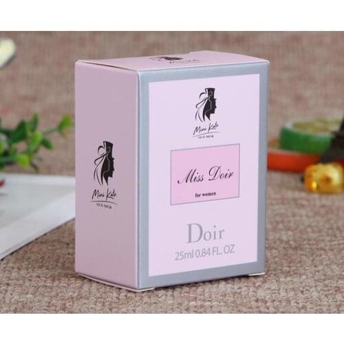 High quality luxury bottle perfume glass 25ml with magnetic perfume cap and manual box package ---PX11762