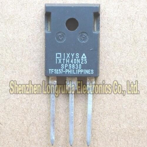 10PCS IXTH40N25 IXFH40N25 TO-247 MOSFET TRANSISTOR 40A 250V