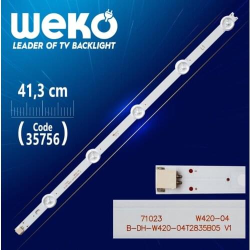 42 ROW2.1 REV 0.6 1 L1-TYPE 6916L-1214A - 41.3 CM 5 LED- (WK-1224)