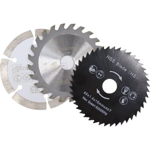 5pcs 85mm Wood Saw Blades Cutting Tool For Multi-function Circular Electric Tool Saw Cutting Blade 10mm Wood Cutting Disc