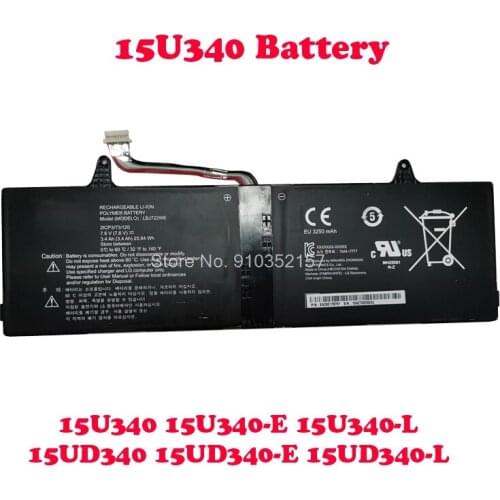 Laptop LBJ722WE Battery For LG 15U340 15U340-E 15U340-L 15UD340 15UD340-E 15UD340-L LBJ722WE 15UD340-LX3FK LX3HK 7.6V 25.84WH