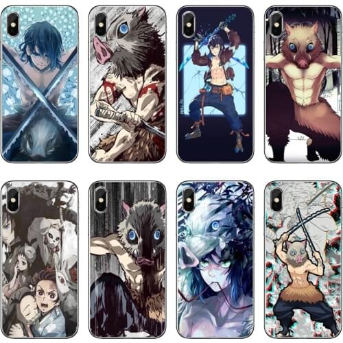 Inosuke hashibira Accessories Phone Case For Huawei P30 P20 Pro P10 P9 P8 Lite Y5 Y6 Y7 Y9 P Smart Plus 2018 2019