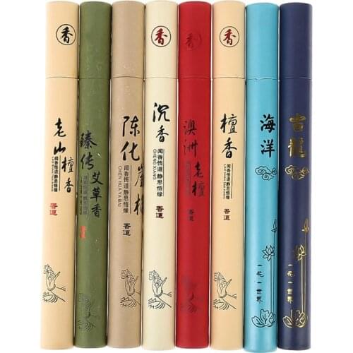 20g Stick Incense Artificial Plant Aromatherapy Refreshing Scent Sandalwood Tranquilize Mind Use In The Home Office Bedroom