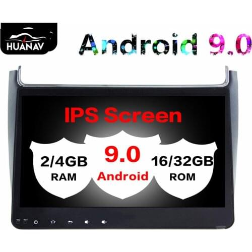 Android 9.0 Car DVD Car GPS navigation for Volkswagen Polo 2015 2016 2017 10.1'' Auto radio stereo multimedia head unit recorder