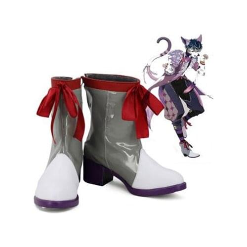 Idolish7 Momo Cosplay Boots Shoes Men Shoes Costume Customized Accessories Halloween Party Shoes