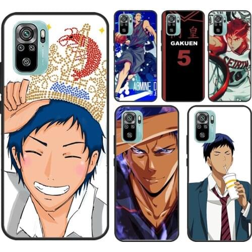 Kuroko No Basket Anime Aomine Daiki For Xiaomi Redmi Note 10 Pro 8T 9S Note 8 9 Pro Soft Case For Redmi 9 9C 9A 8A 9T Funda