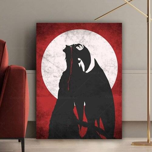 Devilman Crybaby Anime Home Decor Canvas Posters Prints Decoration Art Wall Pictures Living Room Painting Manga