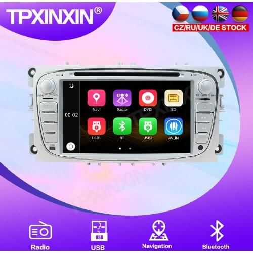 For FOCUS/MONDEO 2009-2011 Windows CE 6.0 MTK Car GPS Multimedia Player Head Unit Audio Radio Navigtion Built-in Radio Tuner