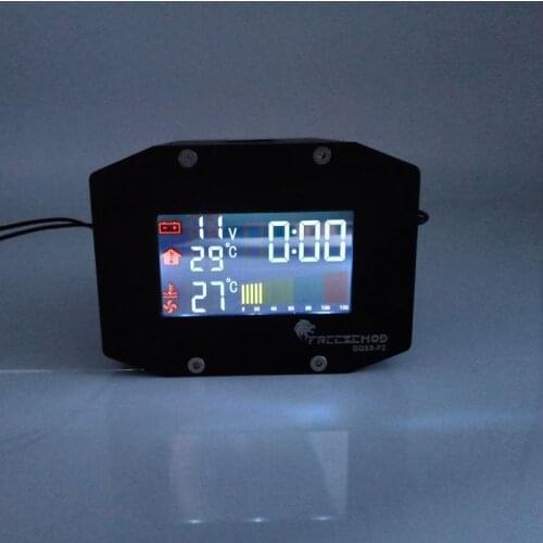 FREEZEMOD computer water cooling 2019 full metal water tank LCD mirror dual with temperature sense.GQSX-P2