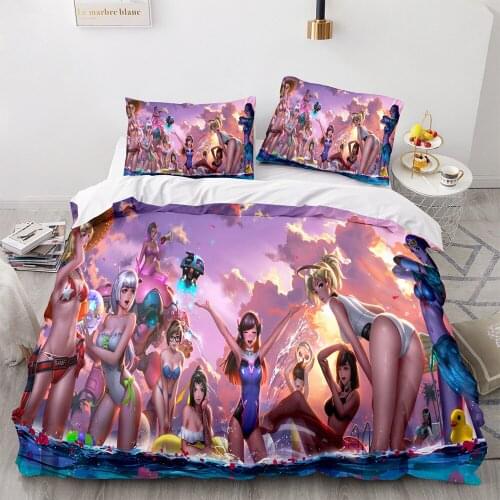 Bedding Sets Over US/Europe/UK Size Watch Quilt Bed Cover Duvet Cover Pillow Case 2-3 Pieces Sets Adult Baby Children