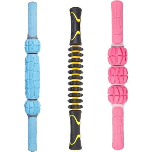 Fitness Massager Roller Yoga Exercise Fascia Muscle Relaxation Stovepipe Roll Leg Spike Roller