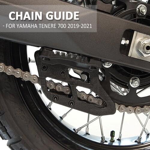 Chain Guide Pulley For YAMAHA Tenere 700 TENERE700 XTZ XT700Z T 700 T7 Chains Stabilizer Chainring Protector Plate Guard Cover