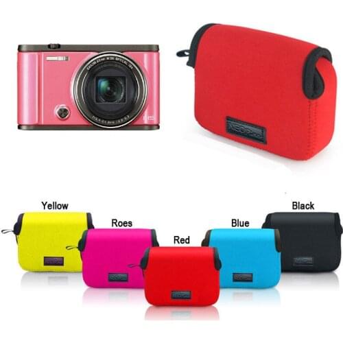 Neoprene Case Pouch camera Bag for Casio ZR1100 ZR1200 EX-ZR1500 ZR1600 ZR2000 ZR3000 ZR3500 ZR3600 camera protector cover