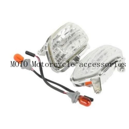 Motorcycle Front Side Turn Signal Lights For Honda Goldwing GL1800 2001 2002 2003 2004 2005 2006 2007-2014 Motorbike Turn lights