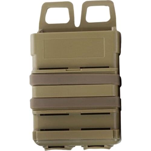 1 Pair Fastmag 5.56 Plastic Magazine Holder Quick Pull Box Tactical Hunting Vest Accessories Pouch for Outdoor Airsoft Combat
