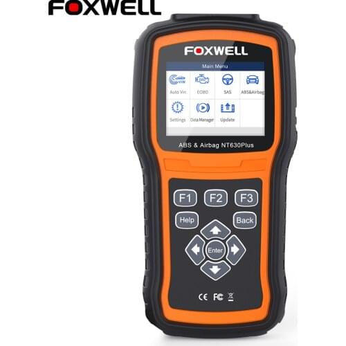 Foxwell NT630 Plus OBD2 Scanner Professional Automotive Scanner Airbag Crash Data Reset ABS SAS Reset OBD 2 Auto Scanner EOBD