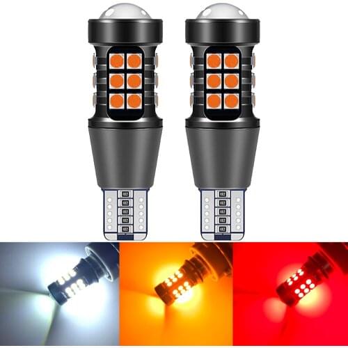 2pcs 1156 BA15S P21W 1157 P21/5W BAY15D BAU15S PY21W 7443 7440 3157 3156 LED Light For Lada Kalina Granta Vesta DRL LED Bulbs