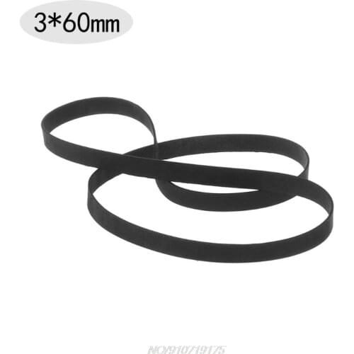 45-120MM Universal Assorted Common Flat Rubber Belt Mix Cassette Tape Machine Belt Pulley Drive Belt for Recorders Walkman N23