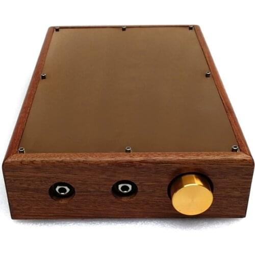 Lehmann amp line, noiseless headphone power amplifier, solid wood retro chassis, frequency response: 20HZ-30KHZ