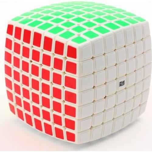 YJ MoYu AoFu 7X7X7 Speed Puzzle Cube White/Black Stickers Professional Twist Cubes Cubo Magico Classic Learning Educational Toys