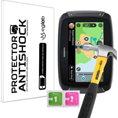 Screen protector Anti-Shock Anti-scratch Anti-Shatter compatible with TomTom Rider 550