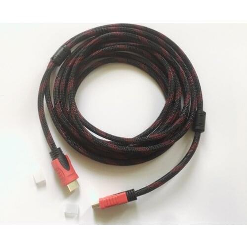 1.5/3/5/10/15/20M Gold Plated HDMI-compatible Cable 1.4 1080p 3D video cables for HDTV Splitter Switcher