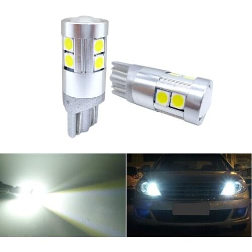 2x W5W T10 LED Canbus Bulb Car Led T10 W5W LED Light Bulb For Renault Reno Logan Kaptur Clio Duster Laguna Megane 2 Captur