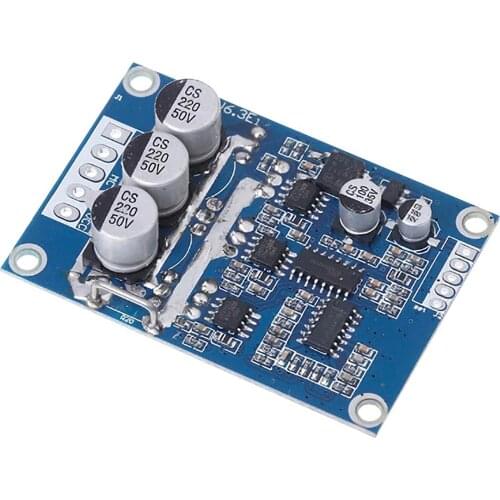 Brushless Direct Current Motor Driver Board 12V 24V 36V 500W Balancing Car Driver Control Module PWM Speed Regulation