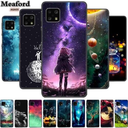 For Sharp Aquos Sense 4 Lite Basic Plus Case Sense4 Silicone Soft TPU Phone Case For Sharp Aquos Sense 5G Case Anime Funda Capa