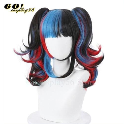 FGO Fate/Grand Order Sei Shonagon Wig Cosplay Multi-color Heat Resistant Synthetic Hair for Halloween Adult