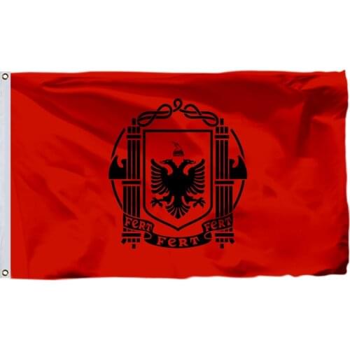 Albania (1939-1943) Flag 3x5ft 90x150cm Custom High Quality Double Sided Printing Banner