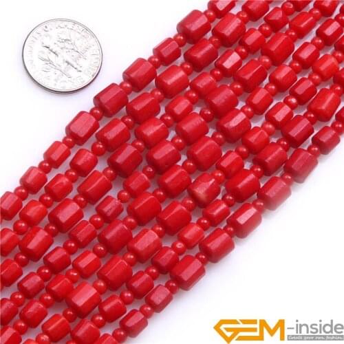 Graduated Coral Beads Fashion Jewelry Bead DIY Bead For Necklace & Bracelet Making Strand 15" Wholesale