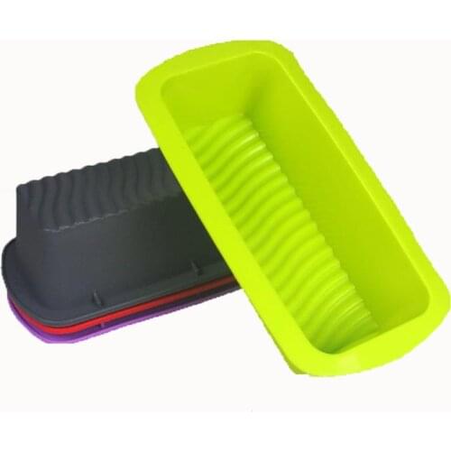 Baking Tools For Cakes Rectangle Brick Soap Mold Toast Bread Loaf Cake Silicone Mold Size Choice DIY Baking