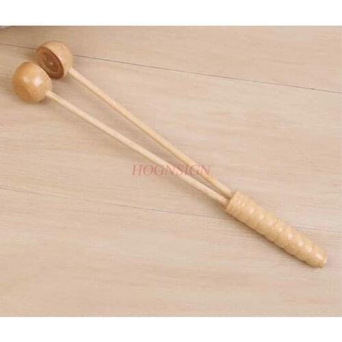 Massage small hammer meridian health patting health care body back hammer wooden stick Lao toule do not ask people to tickle