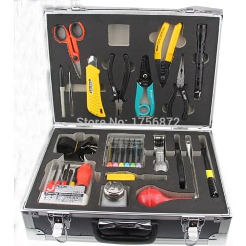New Real 20 in1 Universal Optical Fiber Fusion Splice Tool Kit Ship in 24H Tools