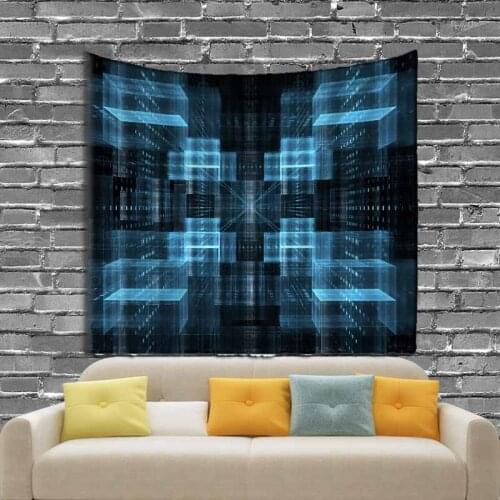 Three-dimensional Square Background Tapestry Livingroom And Bedroom Decoration Sandy Beach Picnic Towel