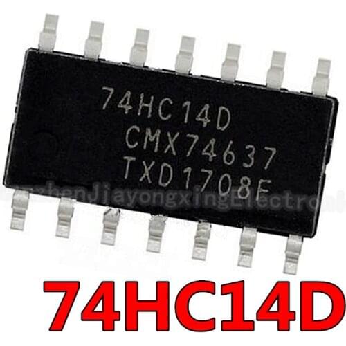 20PCS 74HC14D SOP14 74HC14 SOP SN74HC14DR SN74HC14 SMD new and original IC